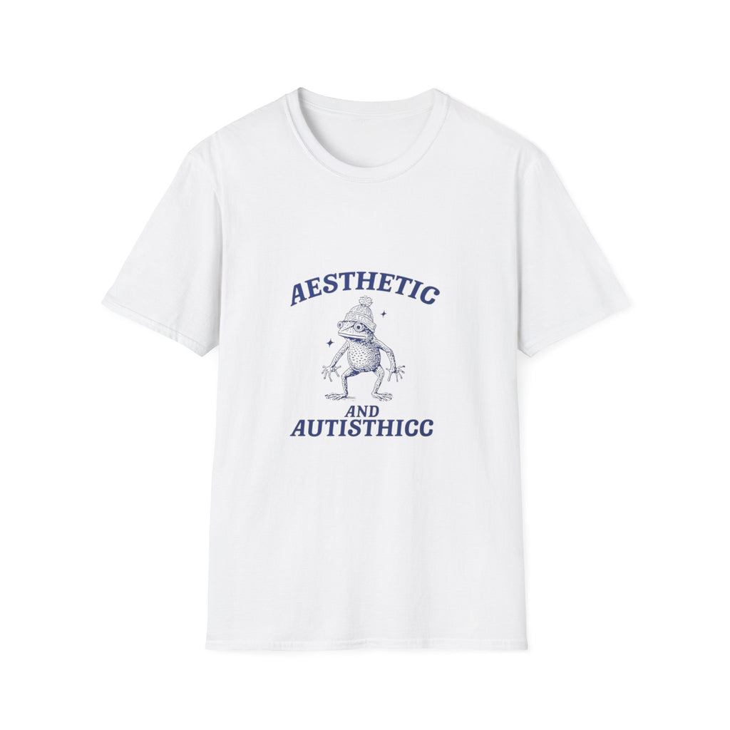 Aesthetic And Autishtic T-Shirt — Cute Penguin Graphic Tee
